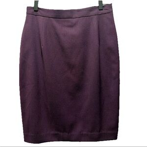 Chic Women's Purple Pencil Skirt